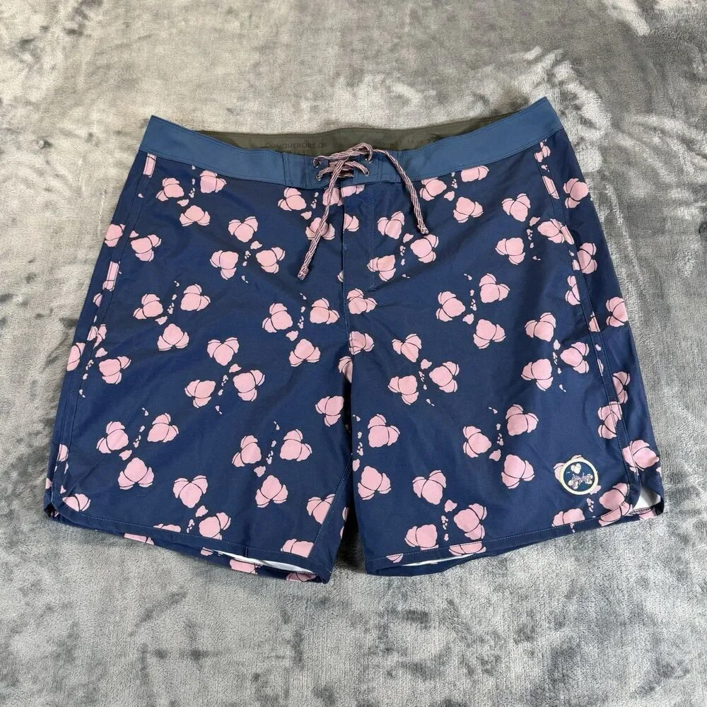 Patagonia Sz 38 Men’s Hydropeak Scallop Hawaii Board Shorts Swim Trunks NWOT